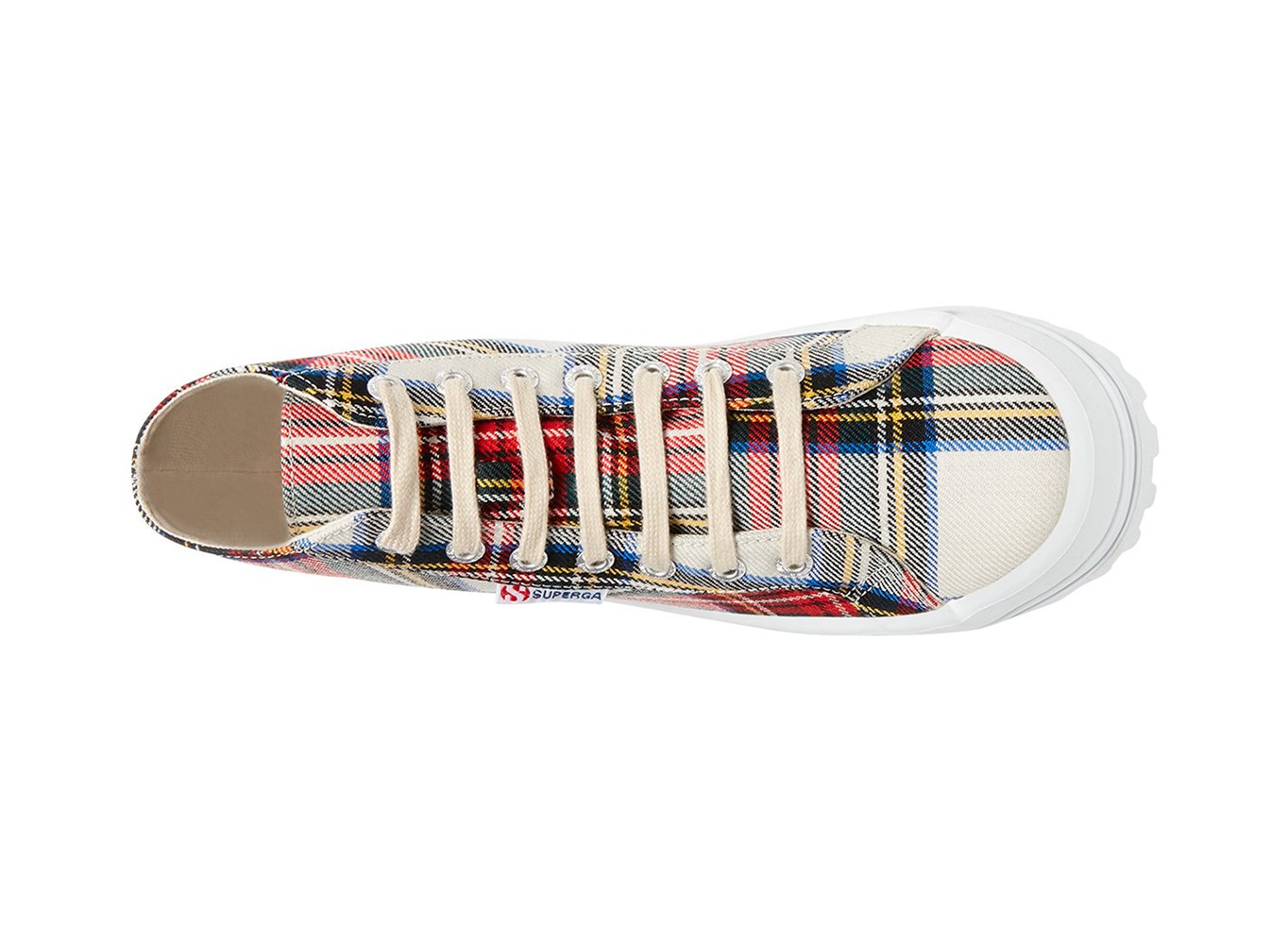 Botas Superga Mujer Multicolor - 2341 Cotw Plaid - 831560HKM